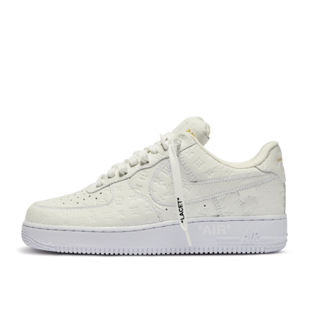 Louis Vuitton x Nike Air Force 1 White *NEVER WORN* size 6 Women